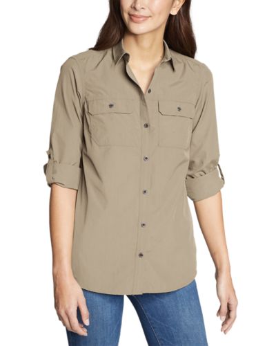 long sleeve hiking shirt womens