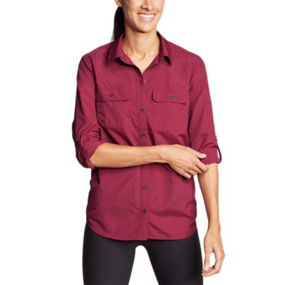 Download Women's Mountain Ripstop Long-sleeve Shirt | Eddie Bauer