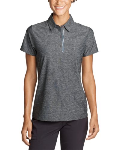 Women's Dri-Fit Nike 838961 Crosshatch Polo Shirt