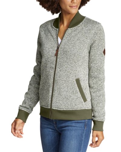 Eddie Bauer Women's Hooded Bomber Jacket