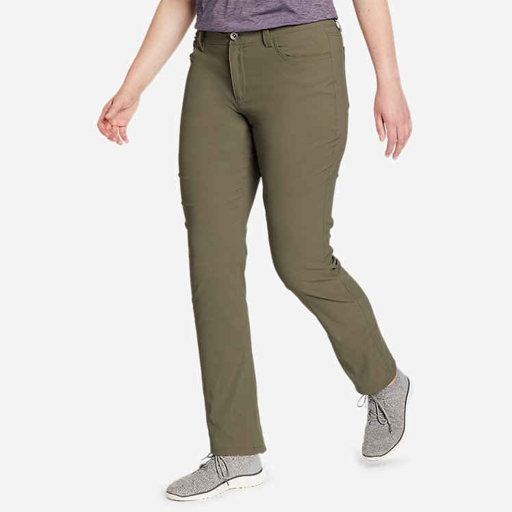 Women's Horizon Guide 5-Pocket Slim Straight Pants large version