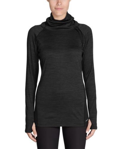 Women's Crossover Fleece Funnelneck Pullover Eddie Bauer