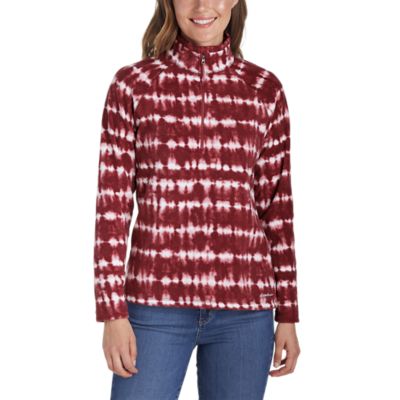 Women's Quest Fleece 1/4zip Printed Eddie Bauer