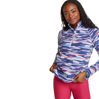 Eddie bauer ladies best sale fleece quarter zip pullover