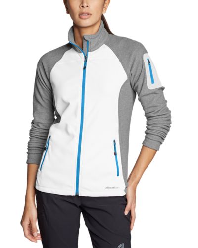 Women s Cloud Layer Pro Fleece Full Zip Jacket Color Blocked