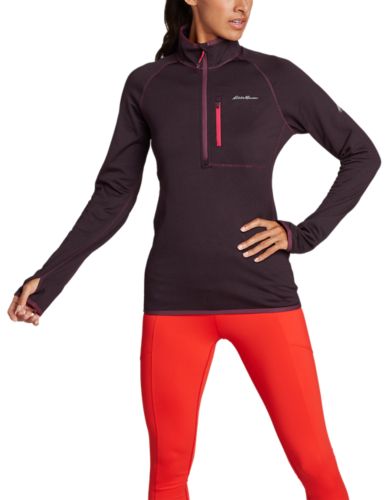 Image of Women's High Route Grid Fleece 1/4-Zip