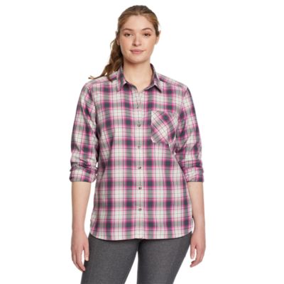 Women's Eddie Bauer Expedition Performance Flannel 2.0 Shirt Eddie Bauer