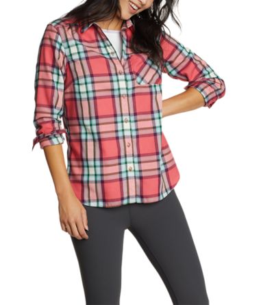 Women's Eddie Bauer Expedition Performance Flannel 2.0 Shirt Eddie Bauer