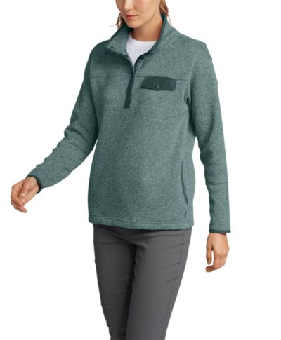 Eddie bauer snap fleece sale