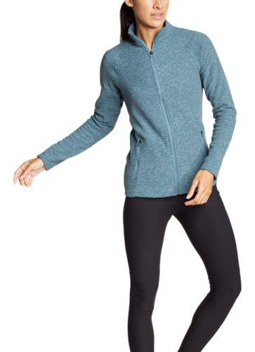 eddie bauer zip up sweater