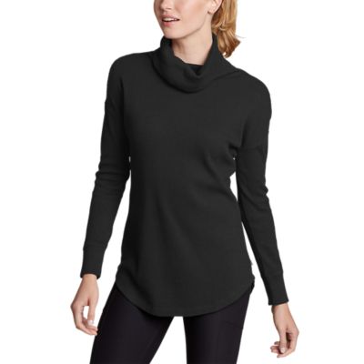 thermal polo neck womens