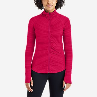 Thumbnail View 1 - Women's Trail Light Ruched Full-Zip Jacket