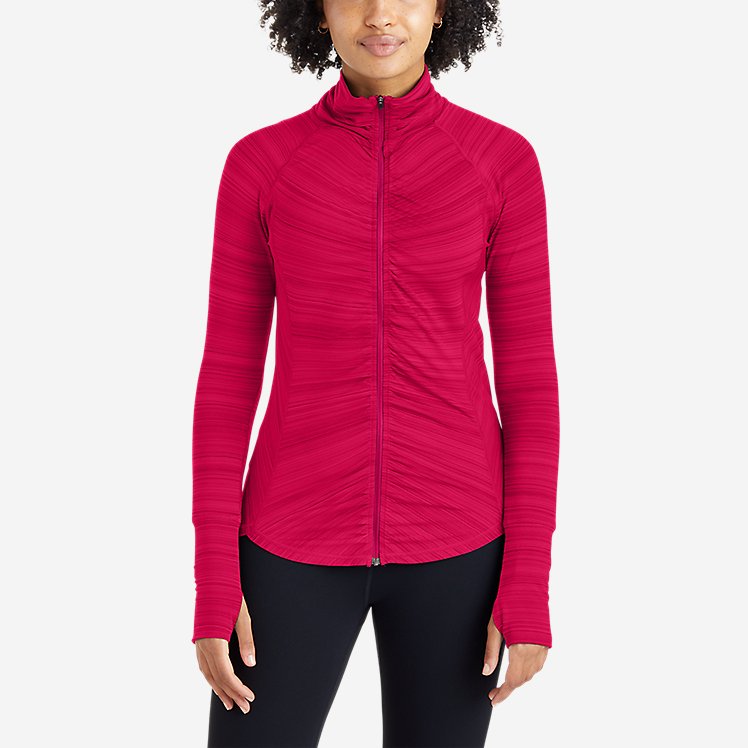 Women's Trail Light Ruched Full-Zip Jacket large version