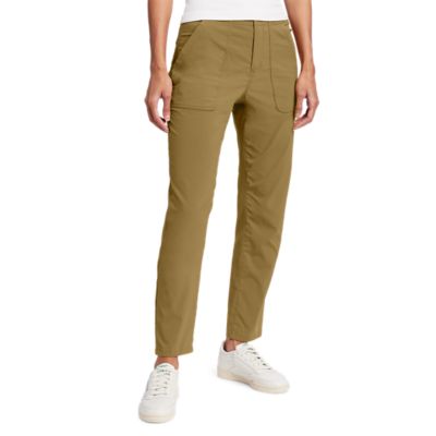 Eddie Bauer Fleece Lined Pants Green Size 8 - $51 (43% Off Retail