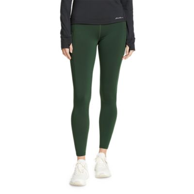 Eddie Bauer Women's Trail Tight Legging /Two Side Zip Pockets High-Rise Fit  