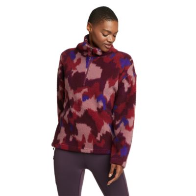 Image of Women's We Wander Fleece 1/4-Zip - Print