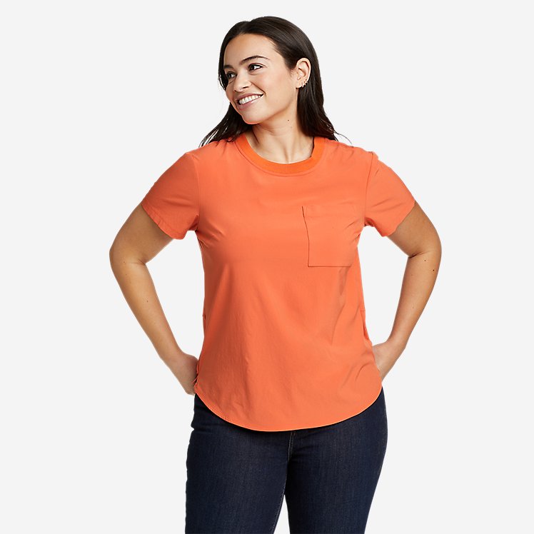 Women's Departure Short-Sleeve Pocket T-Shirt large version