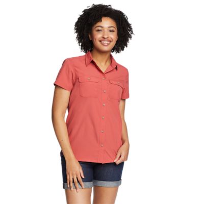 Image of Women's Mountain Ripstop Short-Sleeve Shirt