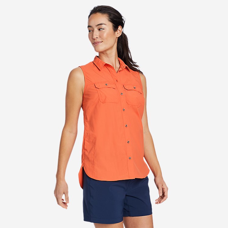 Women's Mountain Ripstop Sleeveless Shirt large version