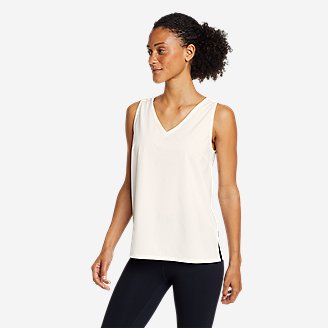 Thumbnail View 1 - Women's Departure V-Neck Tank Top - Solid