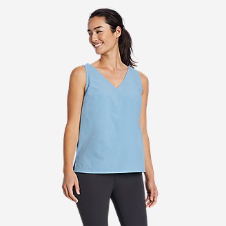 Thumbnail View 1 - Women's Departure V-Neck Tank Top - Solid