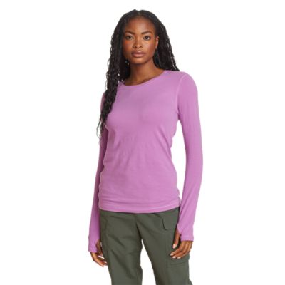 Women s Tempo Light Long sleeve T shirt Eddie Bauer