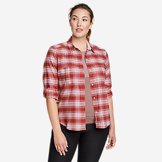 Thumbnail View 1 - Women's Expedition Pro Long-Sleeve Flannel Shirt