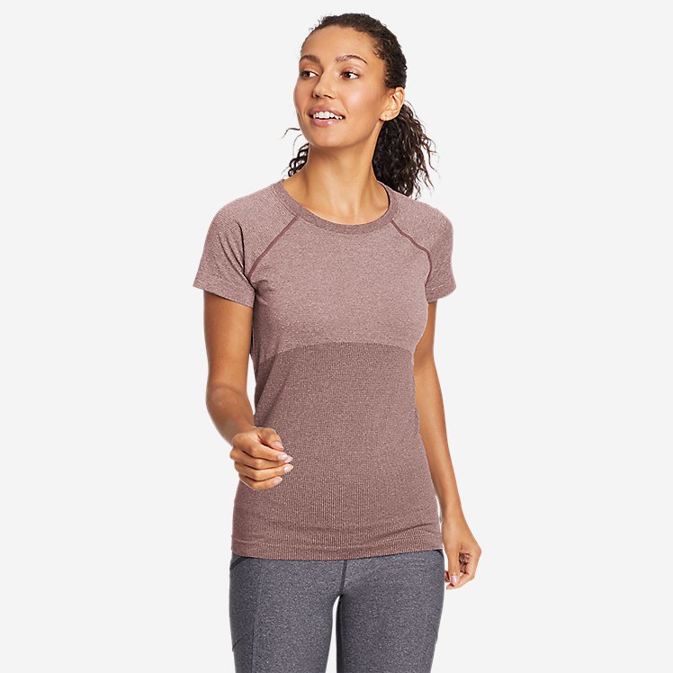Women's Resolution Seamless Short-Sleeve Crew T-Shirt large version