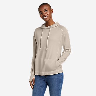 Thumbnail View 1 - Women's Mineral Wash Terry Hoodie