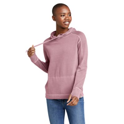 Women s Mineral Wash Terry Hoodie