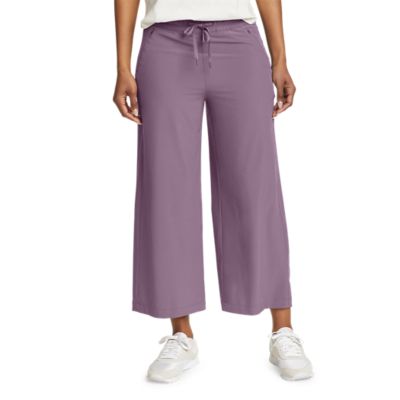 The wide outlet leg crop pant