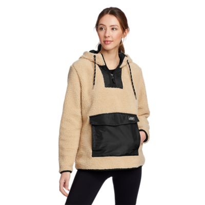 Eddie bauer sherpa hoodie on sale women's