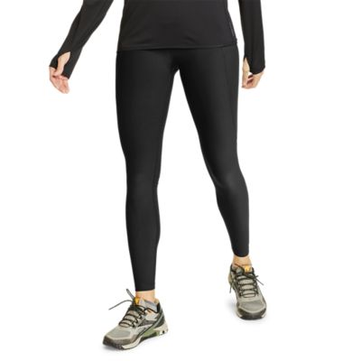 Eddie Bauer, Pants & Jumpsuits, Eddie Bauer Trail Tight High Rise Leggings  Womens Medium Brown Stretch Pullon