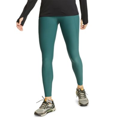 Eddie Bauer, Pants & Jumpsuits, Eddie Bauer Trail Tight High Rise Leggings  Womens Medium Brown Stretch Pullon