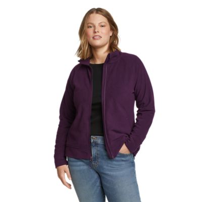 Civilian Printing - 519-568-8942, Polar Fleece, <b>EDDIE BAUER<sup>®</sup></b>  SHERPA FLEECE FULL ZIP LADIES' JACKET. EB233