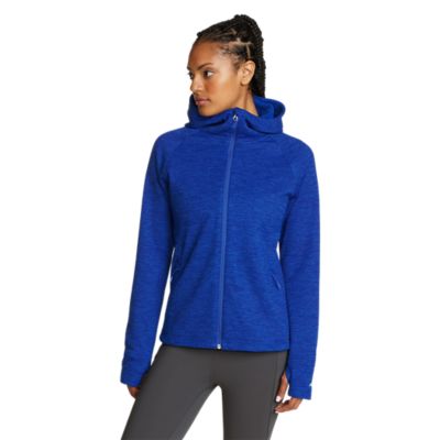 Women's full best sale zip fleece hoodie