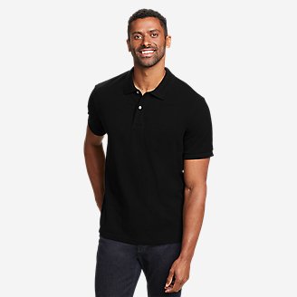 Eddie Bauer Mens Resolution Pro Short-Sleeve Polo Shirt 