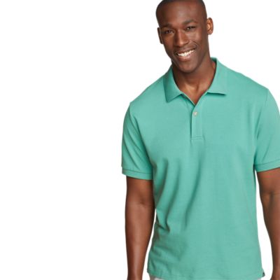 Teal color outlet polo shirt