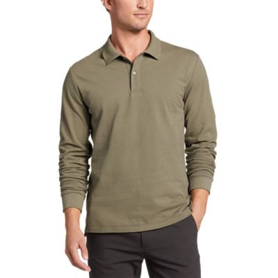 polo long sleeve shirts mens