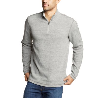 eddie bauer quarter zip pullover