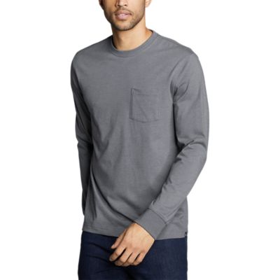 Men's Legend Wash Pro Longsleeve Pocket Tshirt Eddie Bauer