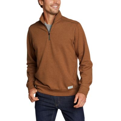eddie bauer mock turtleneck mens