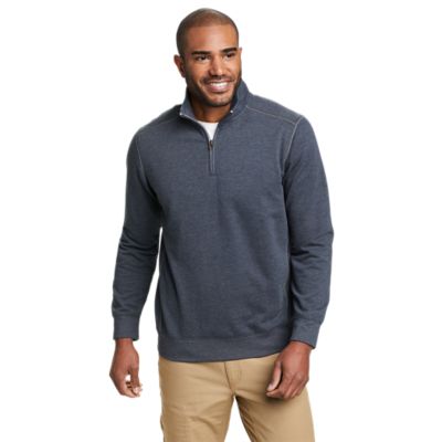 eddie bauer mock turtleneck mens