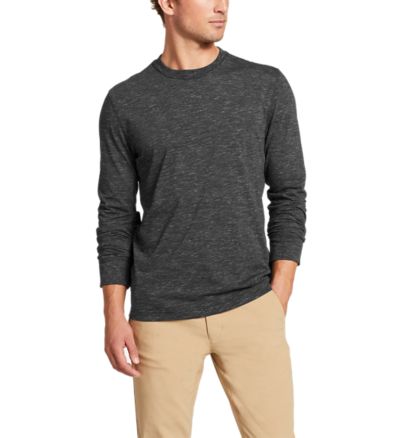 Men's Legend Wash Pro Long-sleeve Space-dye T-shirt | Eddie Bauer