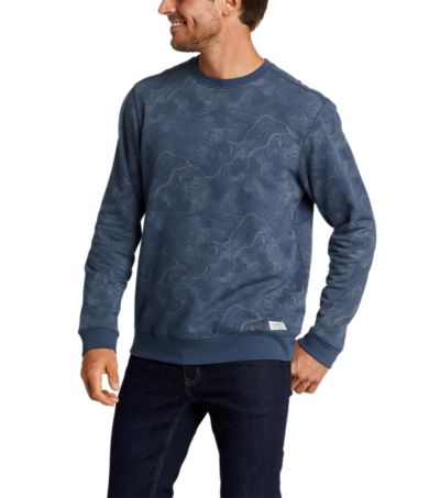 eddie bauer crew neck sweater