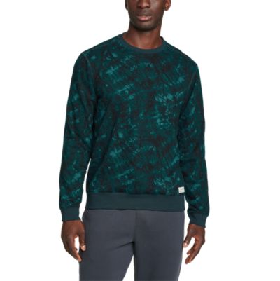 Image of Men's Camp Fleece Crew Sweatshirt - Print