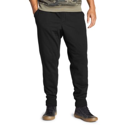 sherpa lined jogging pants