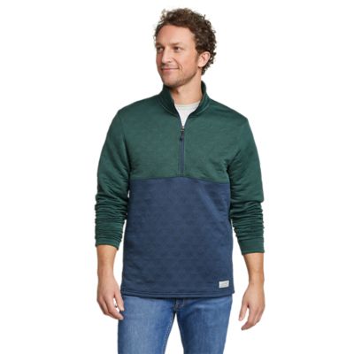 Men's Eddie Bauer Expedition Quilted 1/2zip Eddie Bauer