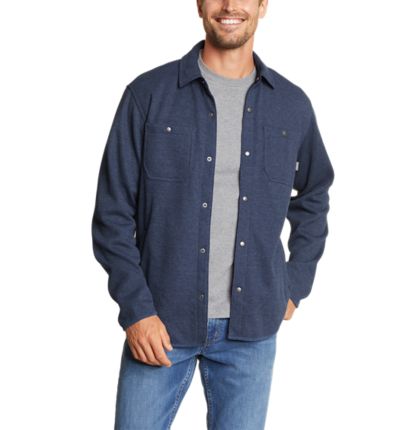 button up thermal shirt