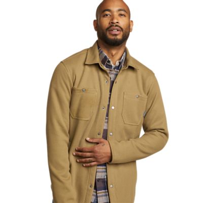Men's Faux Shearling-lined Thermal Shirt | Eddie Bauer